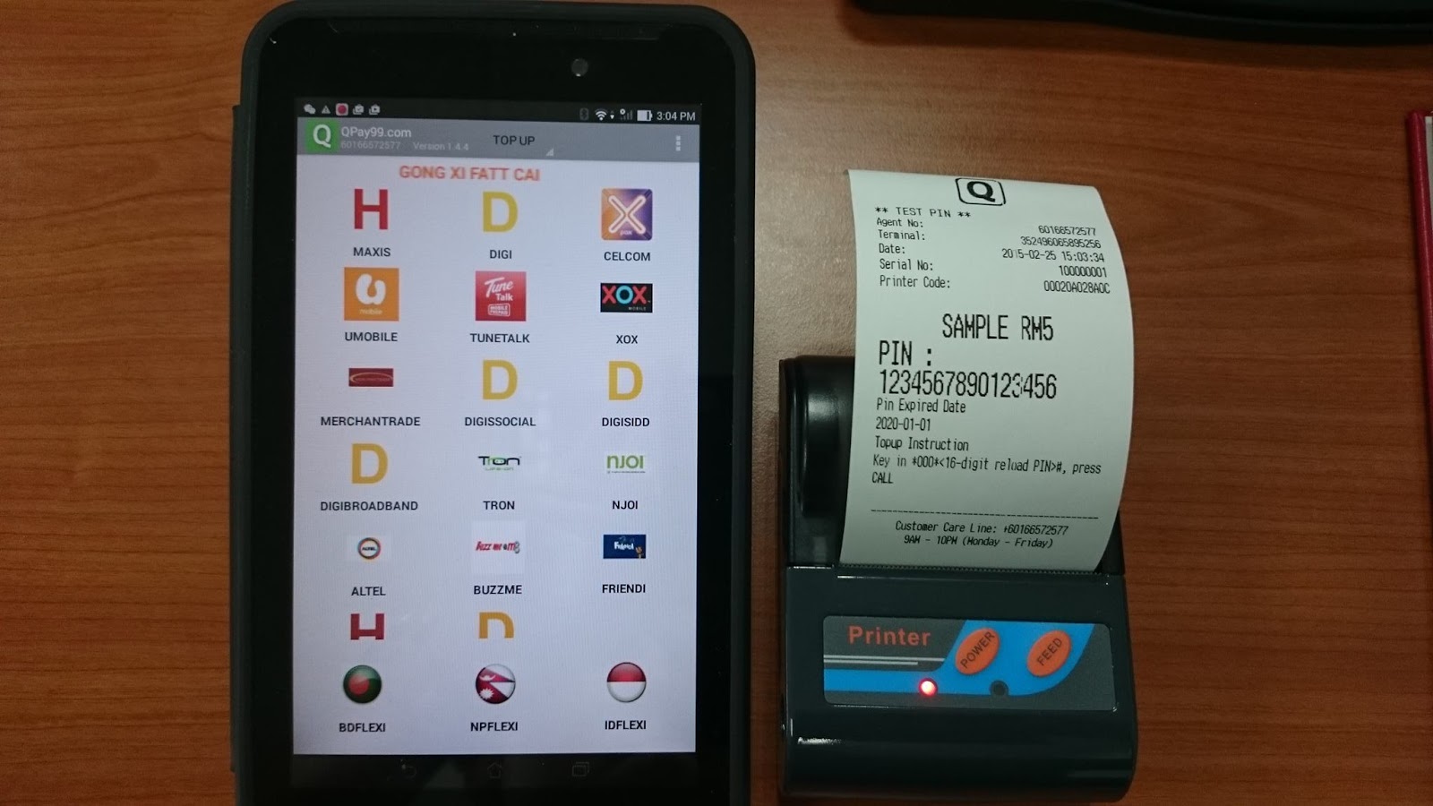 richtech bluetooth printer