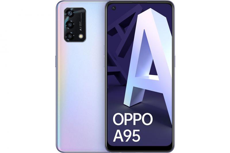 Điện thoại Oppo A95 8GB/128GB Bạc – Hàng chính hãng