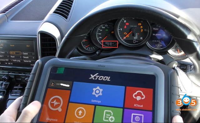 How to Change Porsche Cayenne Mileage via OBD? - Auto Diagnostic Tool