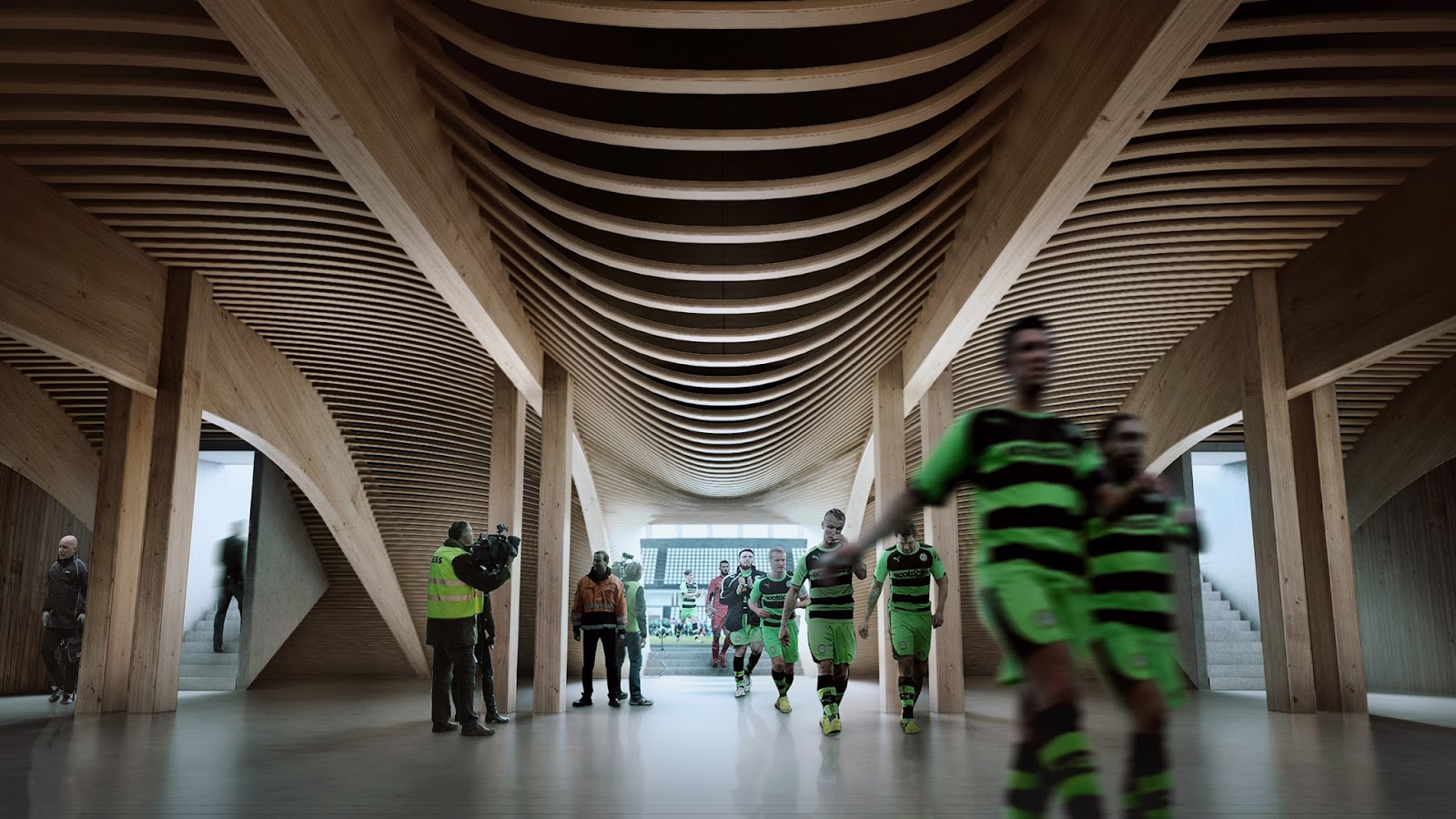 Zaha Hadid Architects To Build Wooden Football Stadiu vrogue.co