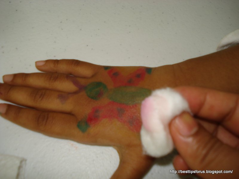 BestTipsForUs Easy and safe way of removing facepaint