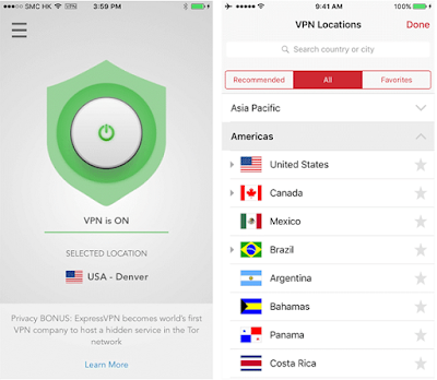 تحميل برنامج رفع الحجب ExpressVPN للأندرويد مدفوع آخر إصدار