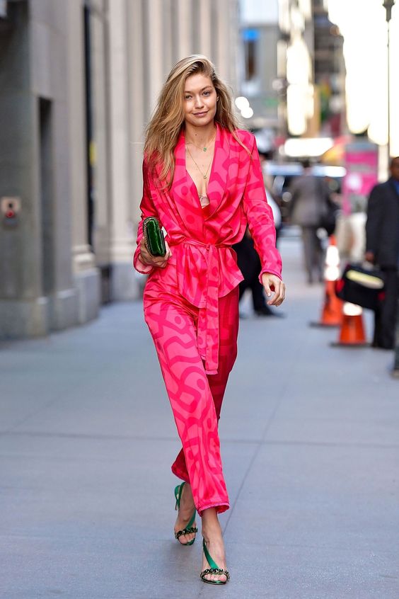 Hot Pink Is the Latest Fashion Trend That Celebrities and Street
