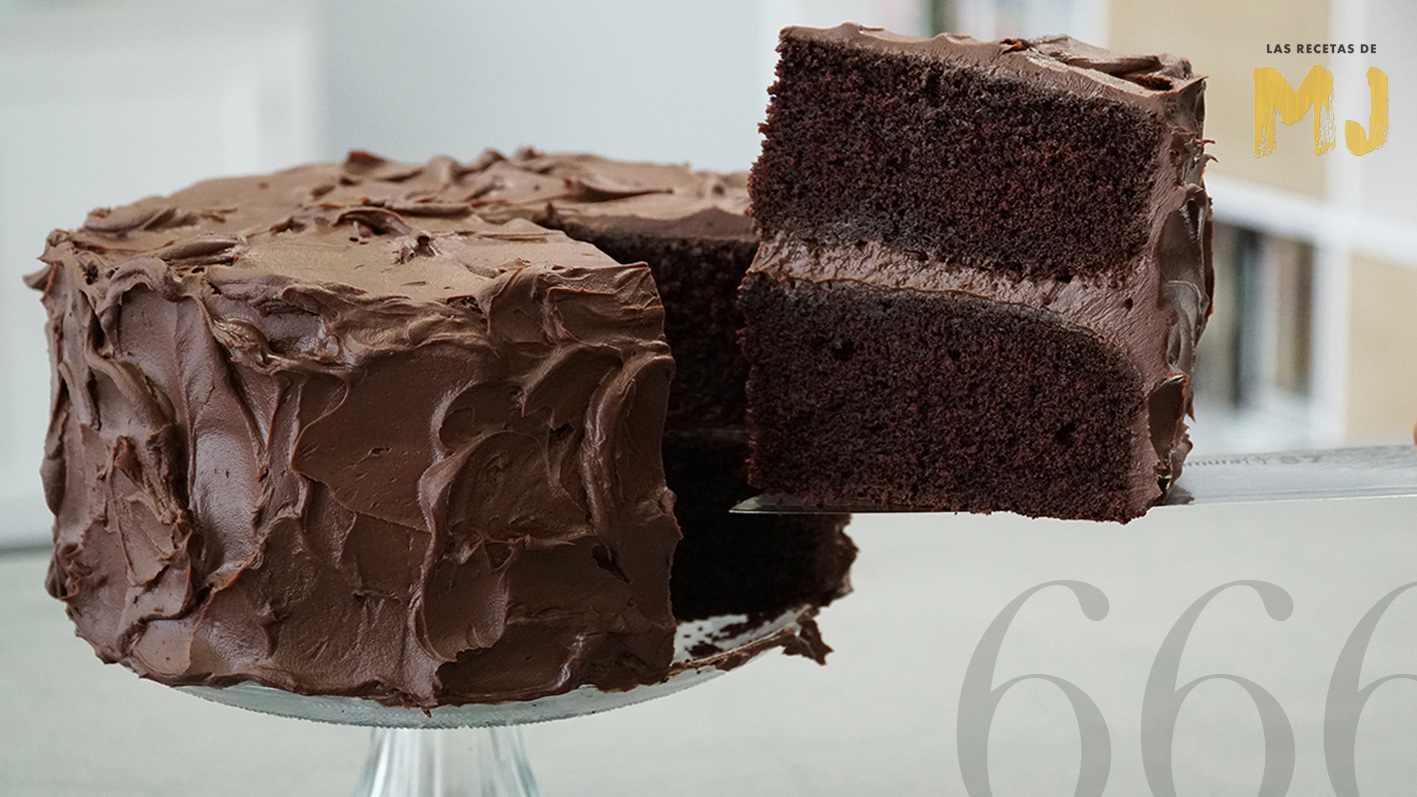 DEVIL'S FOOD CAKE | La tarta de chocolate total - Las Recetas de MJ