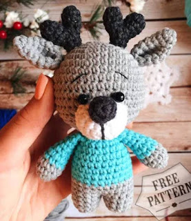 PATRON GRATIS RENO AMIGURUMI 41461