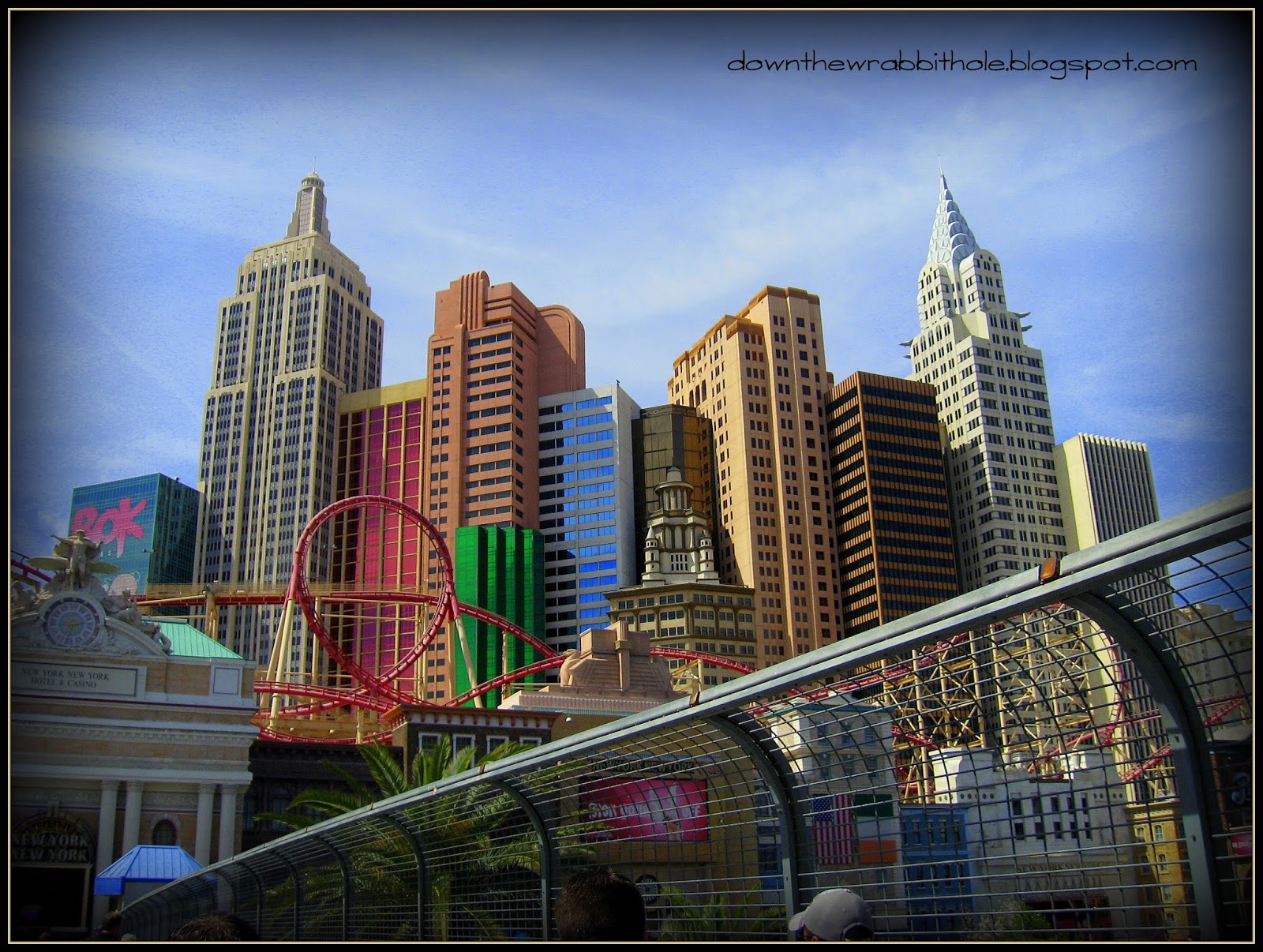 New York New York Roller Coaster Vegas