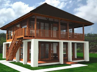 desain rumah kayu tahan gempa