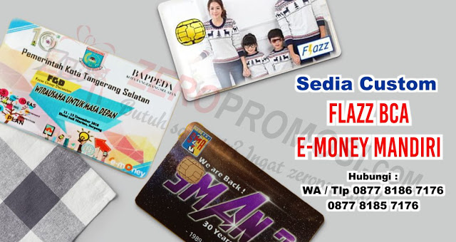 Jual Souvenir Kartu E-money E-toll untuk promosi