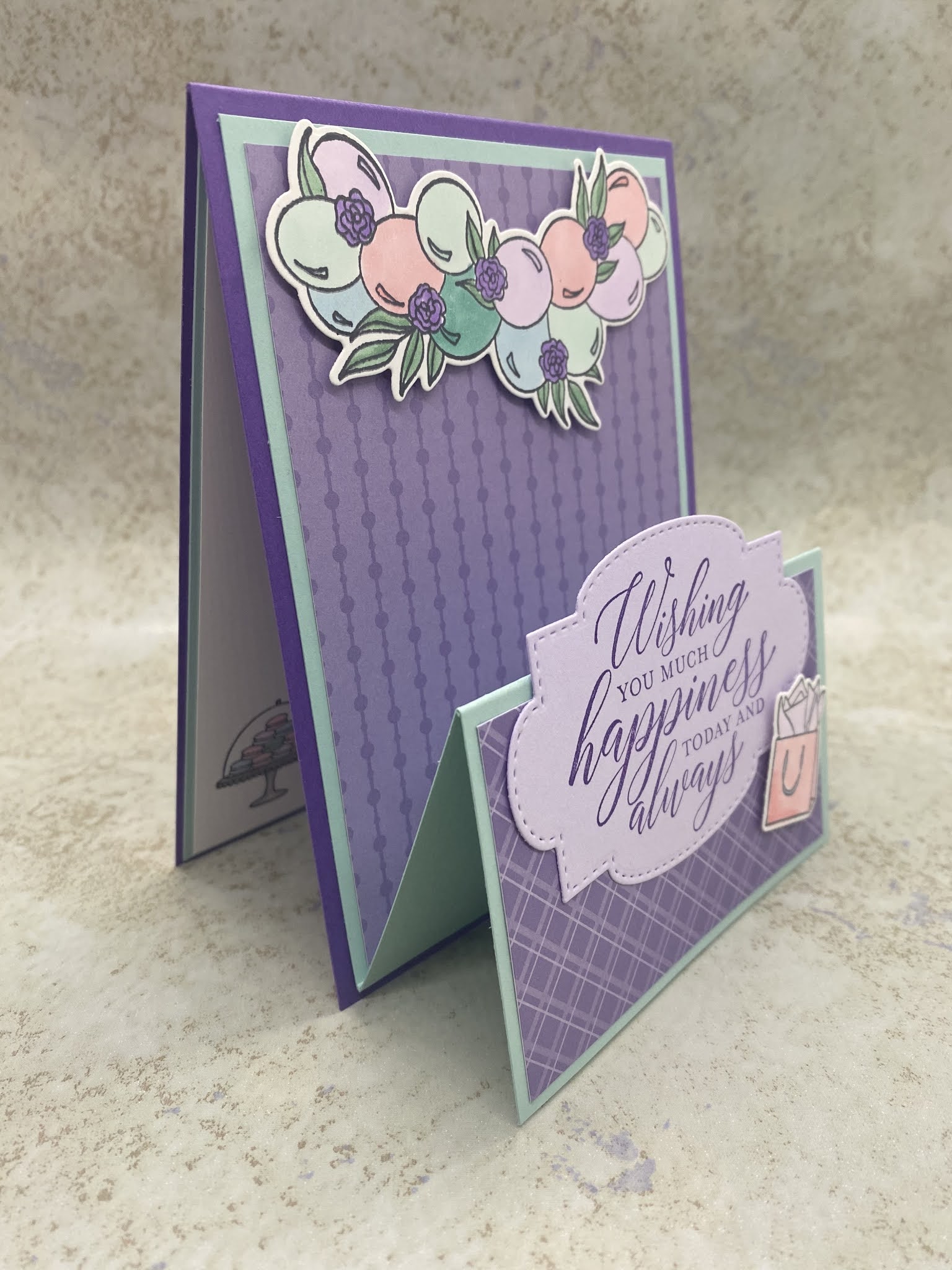 Tarabeth Stamps Stampin' Up Prettiest Birthday Card For Inkin' Krew