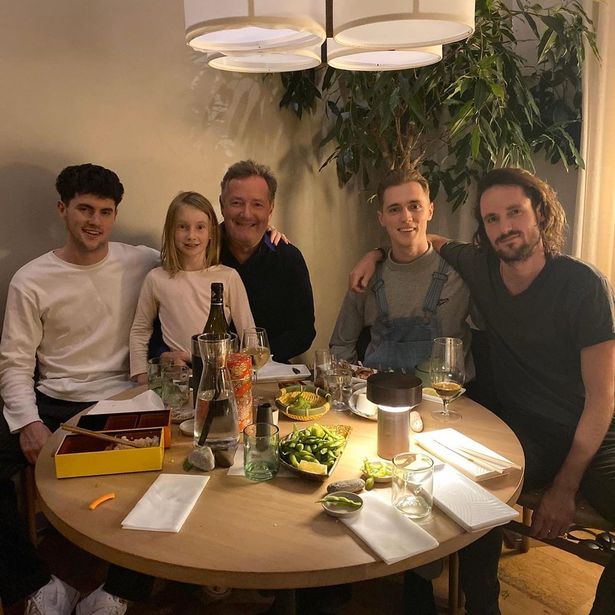 Azi Base News: Piers Morgan shares rare snap with his four lookalike kids