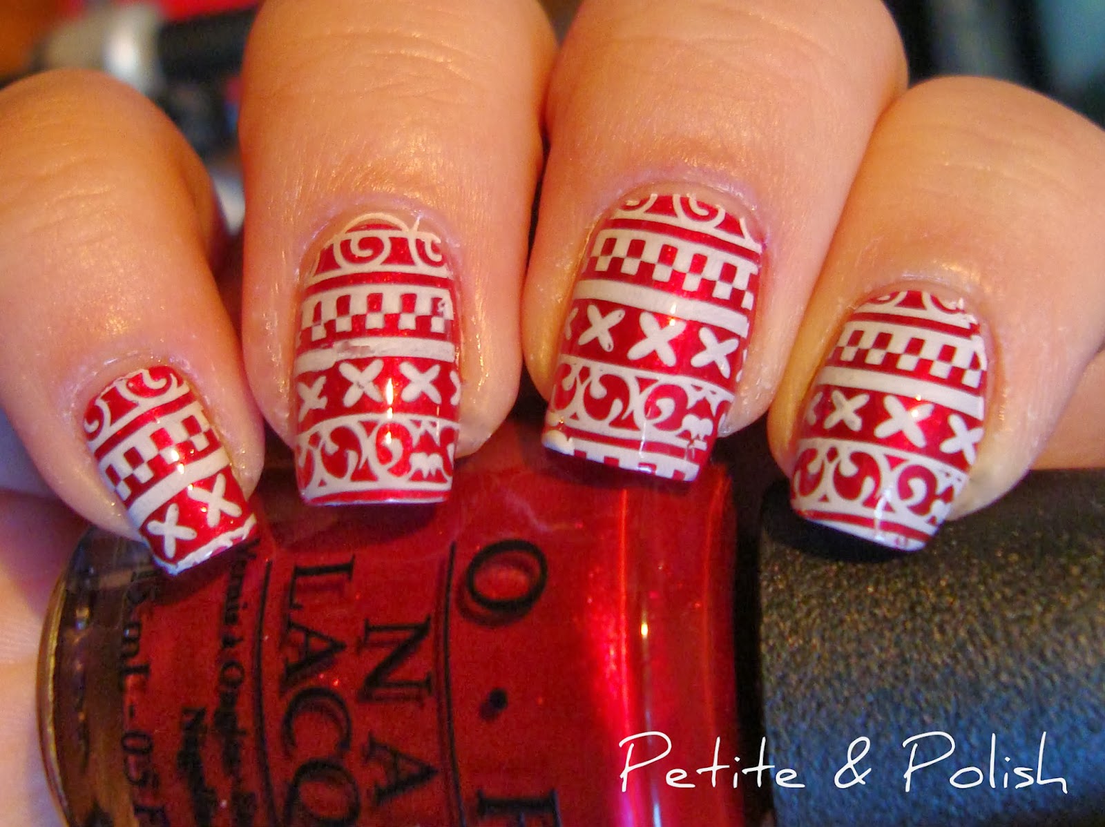8. Sweater Weather Nail Art - wide 1