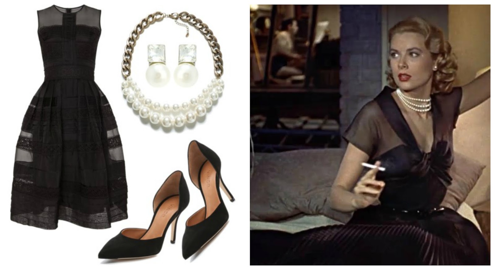 THE FASHIONARIUM Grace Kelly's Costumes In "Rear Window" (1954)