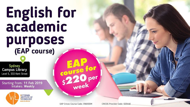 English courses Melbourne 
