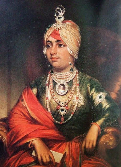 Махараджа Дилип Сингх из Лахора. 1852 год