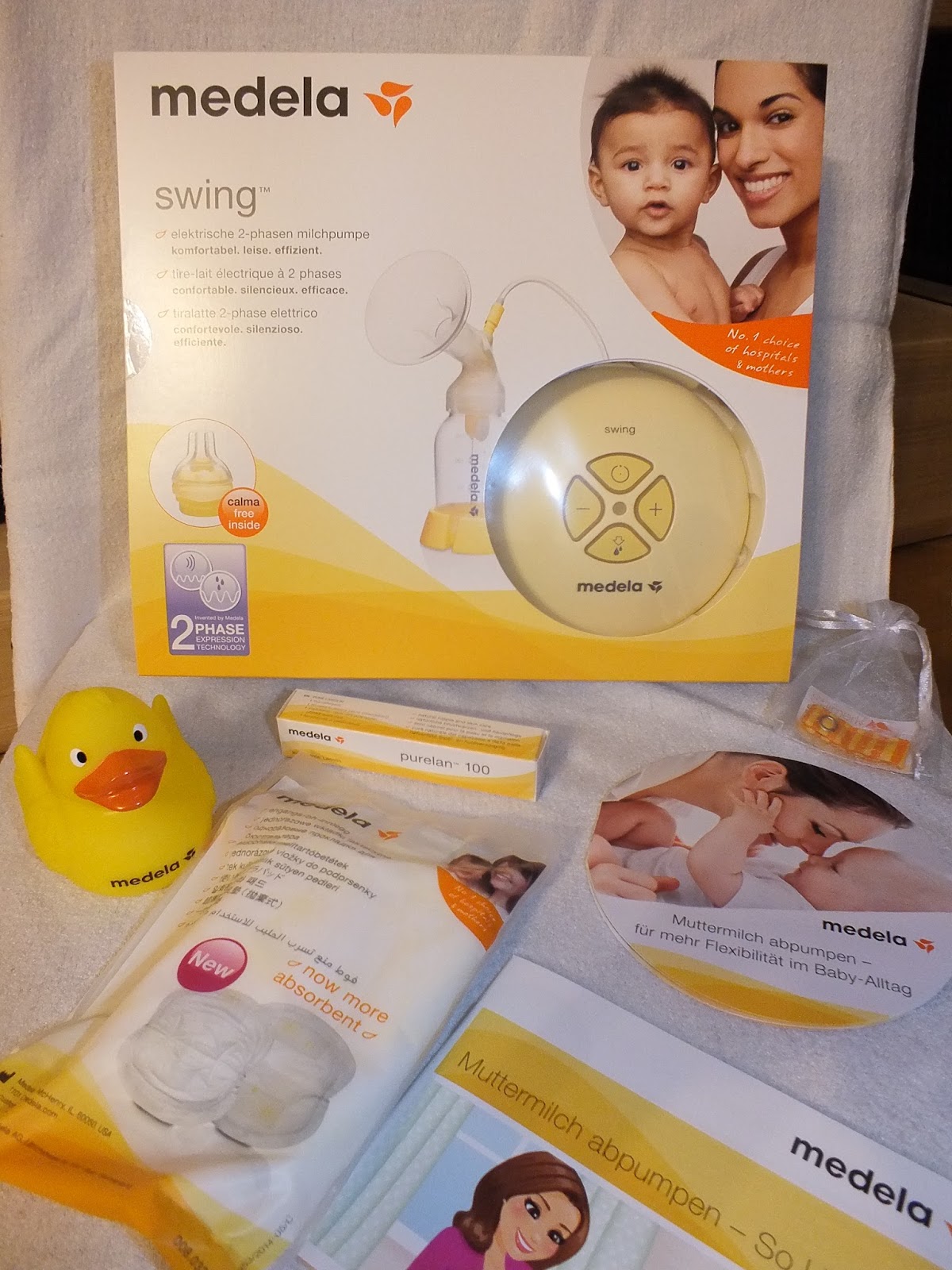Alexas kleine Welt : Medela Milchpumpe