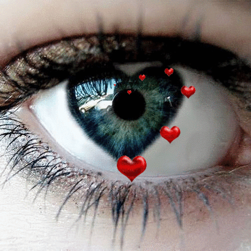 PEACE LOVE AROUND THE WORLD : OLHOS GIFS