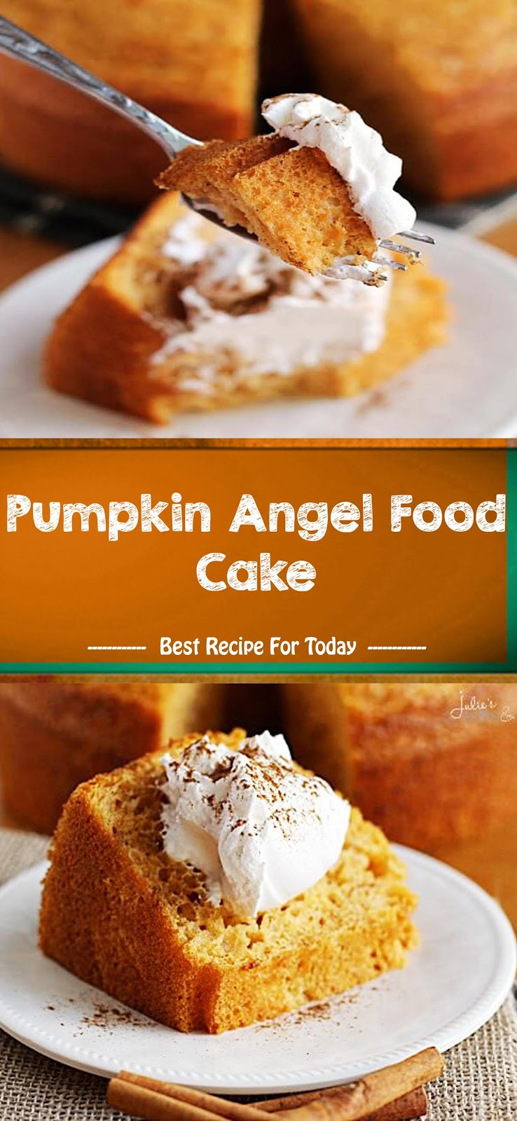 Pumpkin Angel Food Cake - xxx