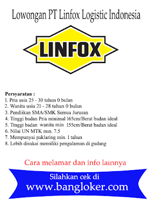 Lowongan Kerja Pt Linfox Logistic Indonesia Cibitung Mm2100 Terbaru Bangloker Com Lowongan Kerja Terbaru 2021
