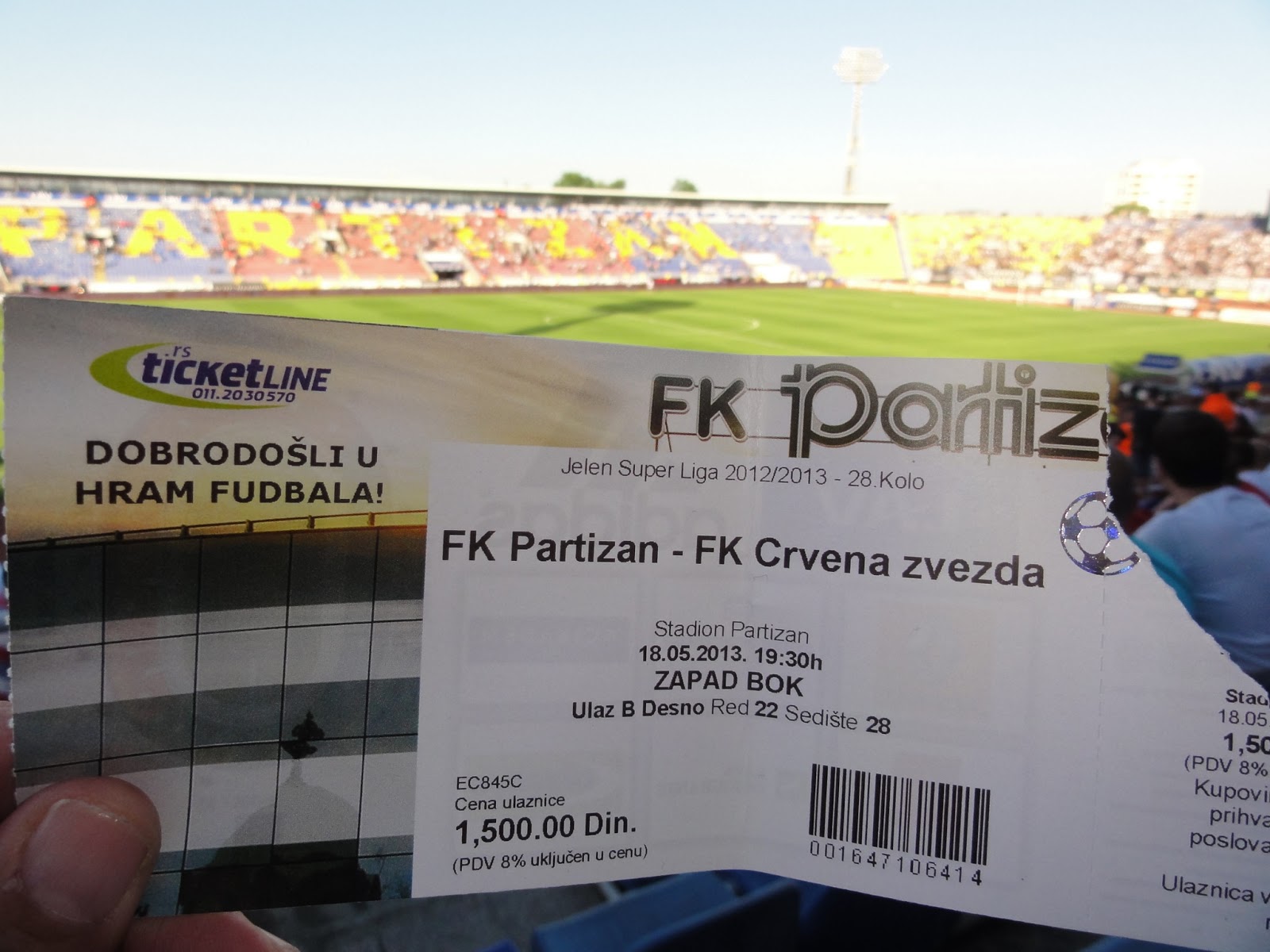 Partizan beat Crvena Zvezda in Game 1 registering new attendance