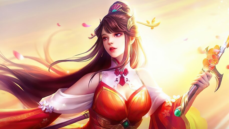 Odette Auspicious Charm Skin Mobile Legends 4k Wallpaper 7 771