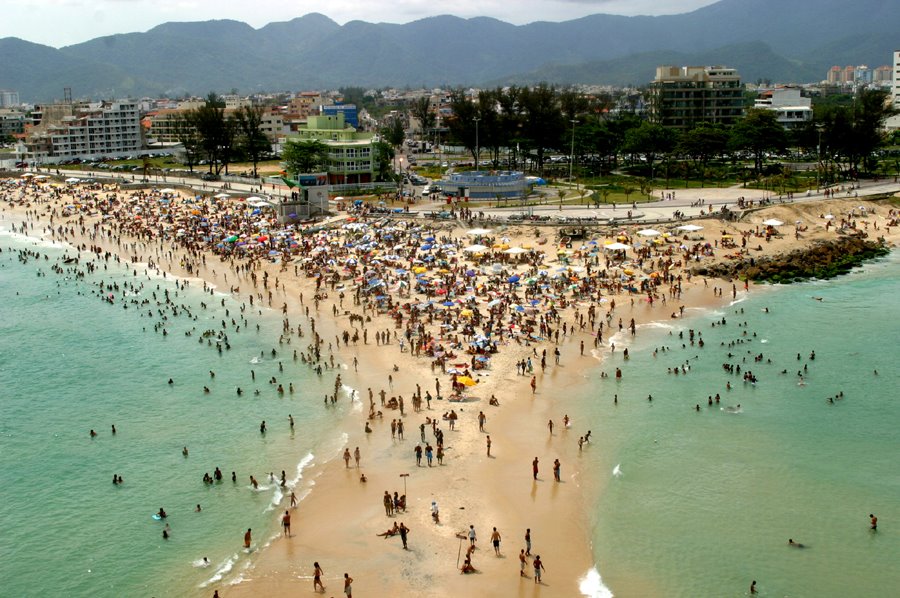 Desenhos, fotos e briza Recreio dos Bandeirantes