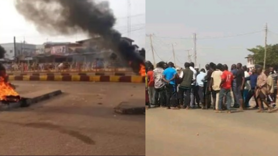 Hausa Traders Storm The Streets In Protest As SARS Kill One In Ogun