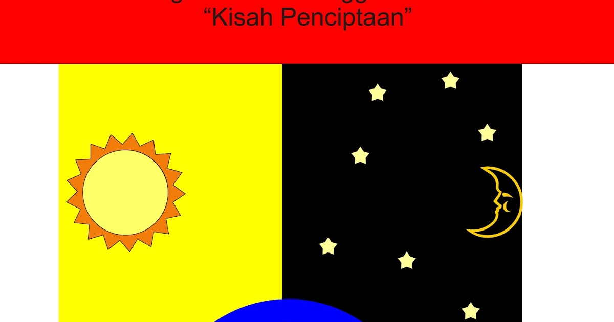 Gambar Penciptaan Hari 1 6 - Serba Serbi Gambar