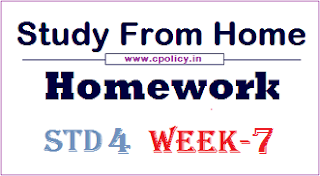 Homework for std 4 08 image