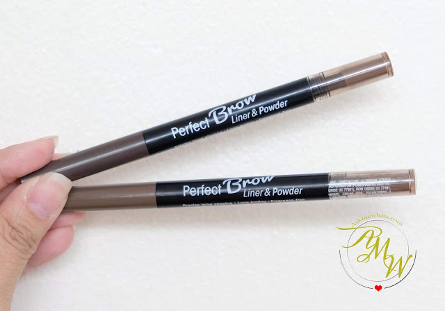 a photo of SilkyGirl Perfect Brow Liner & Powder Review by Nikki Tiu of askmewhats.com