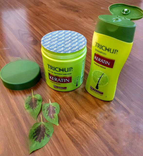 Trichup Keratin Shampoo & Hair Mask Review and Pictures