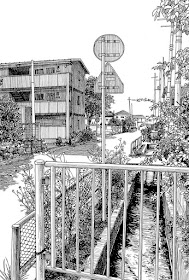 14-Kiyohiko-Azuma-Architectural-Urban-Sketches-and-Cityscape-Drawings-www-designstack-co