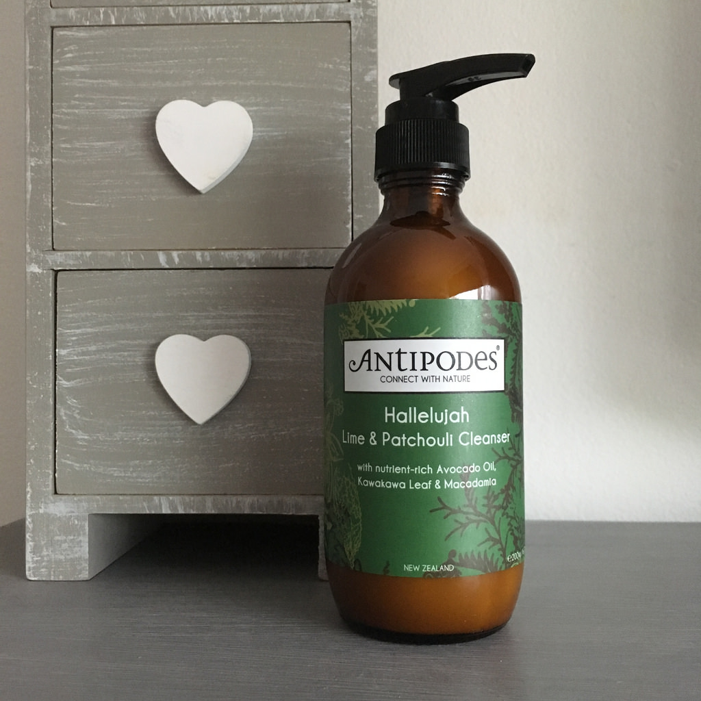 Antipodes Certified Organic Hallelujah Lime and Patchouli Cleanser