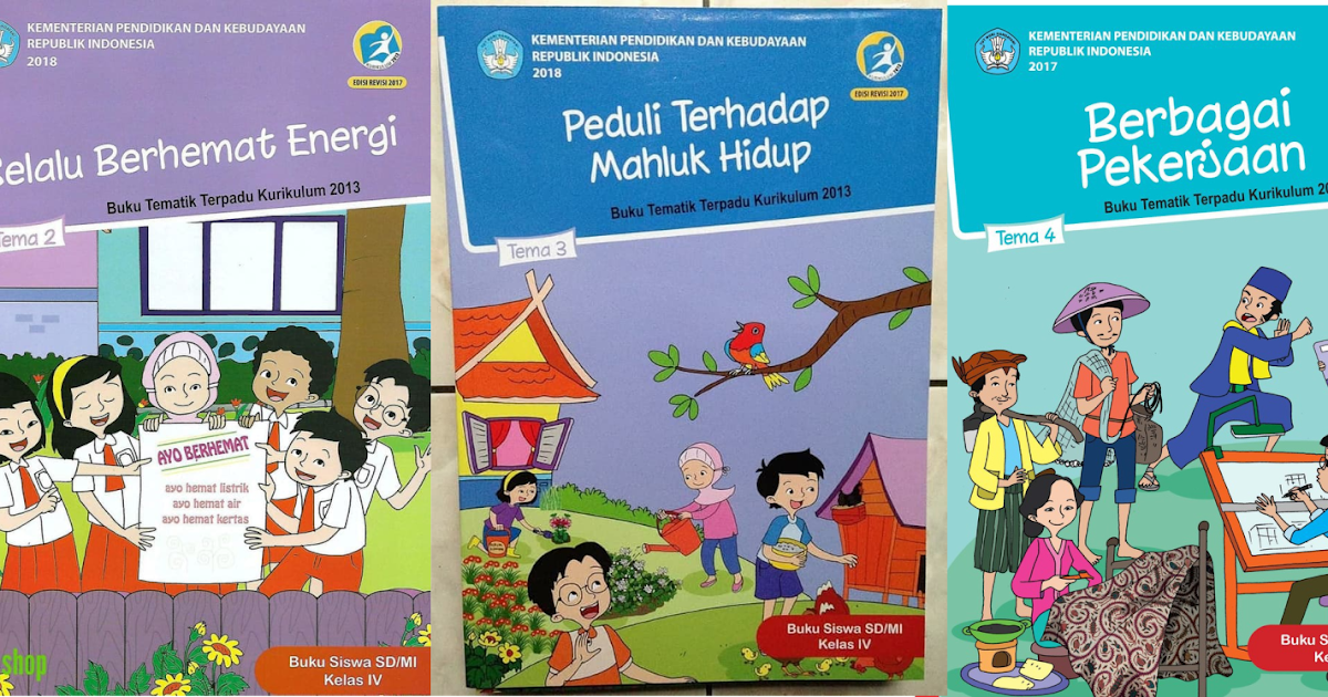 RPP Daring Kelas 4 Semester 1 SD/MI Kurikulum 2013 Revisi