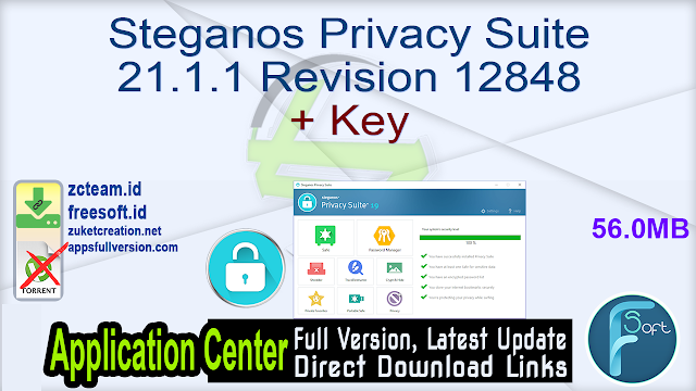 Steganos Privacy Suite 21.1.1 Revision 12848 + Key_ ZcTeam.id