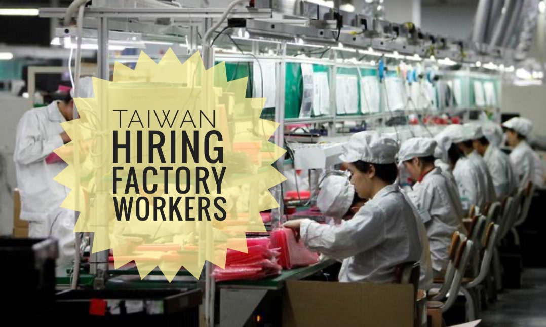 Taiwan Hiring Factory Worker for Kingston PINOY REFRESHER