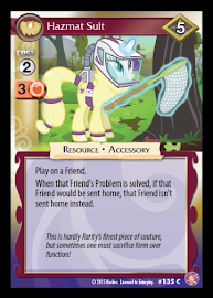 My Little Pony Hazmat Suit Absolute Discord CCG Card