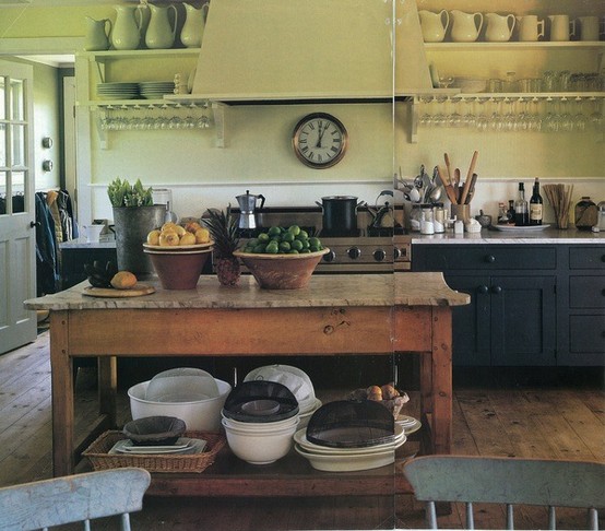 The Polished Pebble: Kitchens with Clutter...What Do We Really Want?