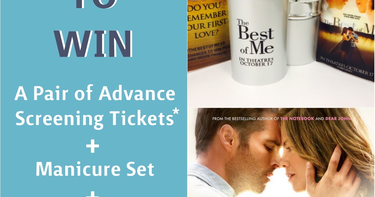 The Best Of Me Movie Giveaway 