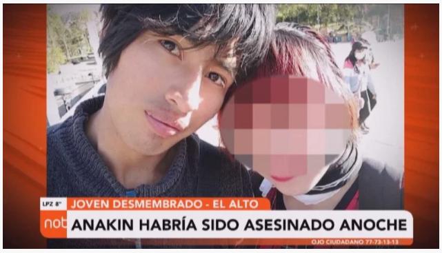 Anakin Tancara, estudiante de la UPEA, es el joven que fue hallado sin vida en El Alto
