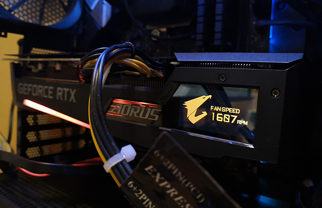 AORUS GeForce RTX  MASTER 8G Review   Gaming Tweaks   News