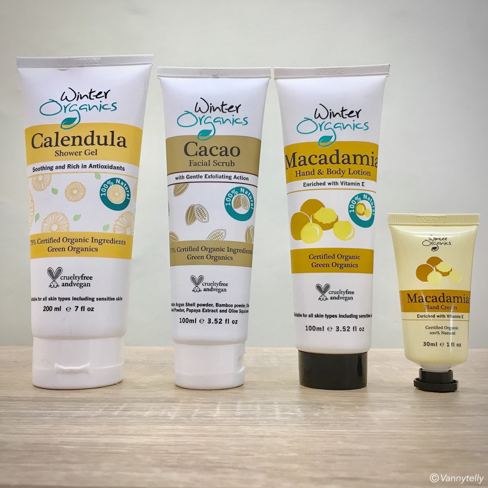 Vanny's Telling Everything. Beauty Product Review Winter Organics