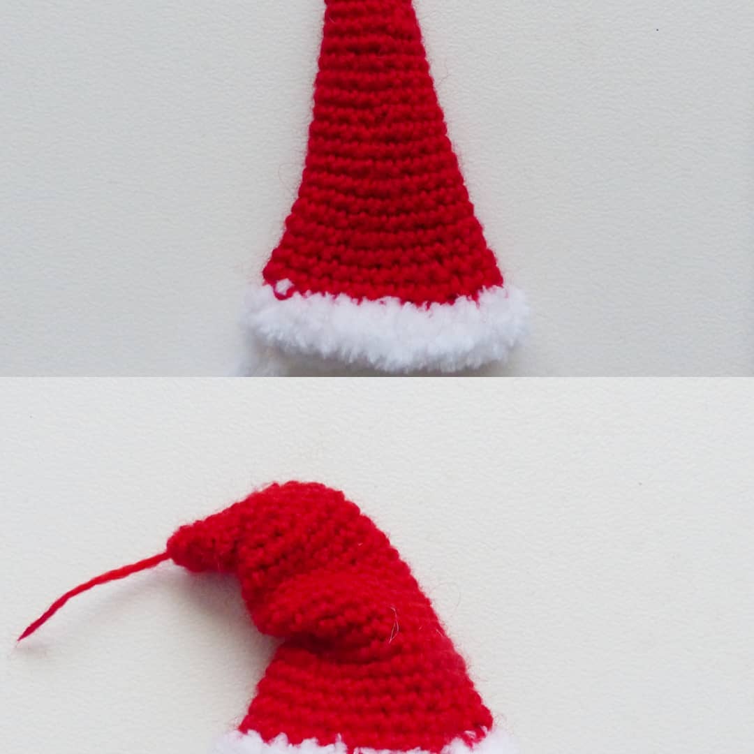 Crochet hat for Santa Claus