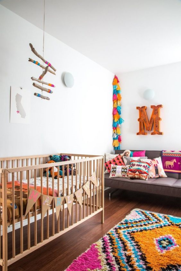 alfombras coloridas para dormitorios infantiles