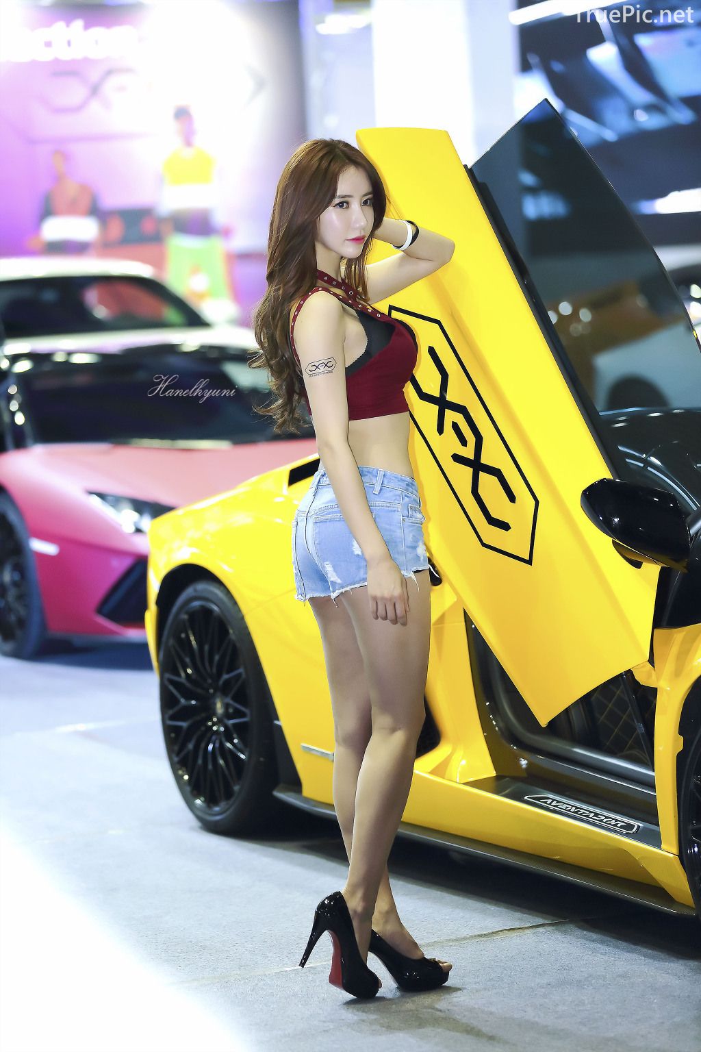 Korean Racing Model - Im Sola - Seoul Auto Salon 2019 - Picture 88