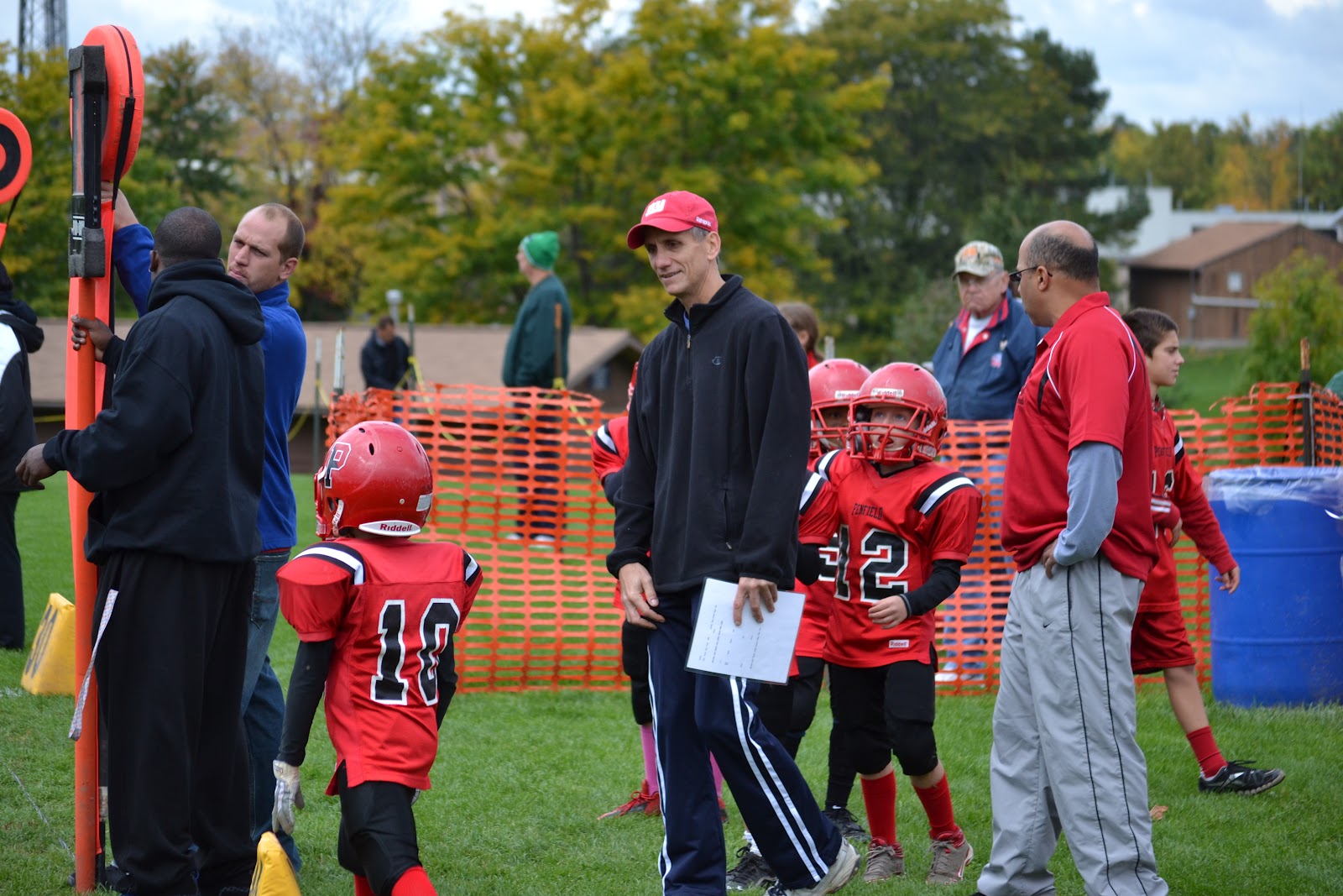 Penfield Youth Football & Cheer 2012 Red C at Rush Henrietta