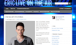 Eric Live On The Air's Website