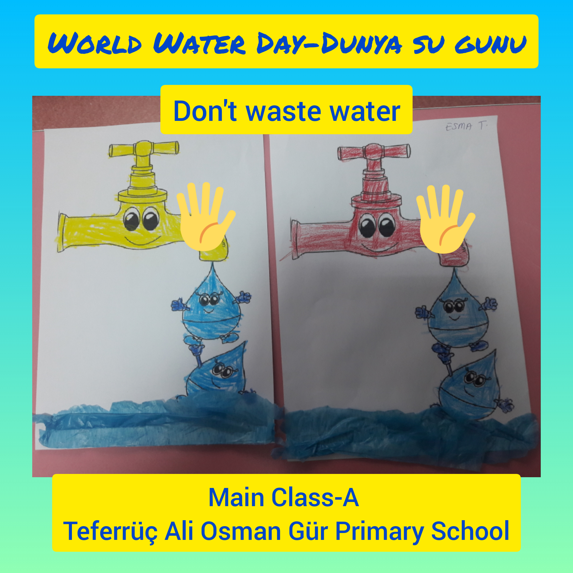 OUR WORLD WATER DAY ACTIVITIES