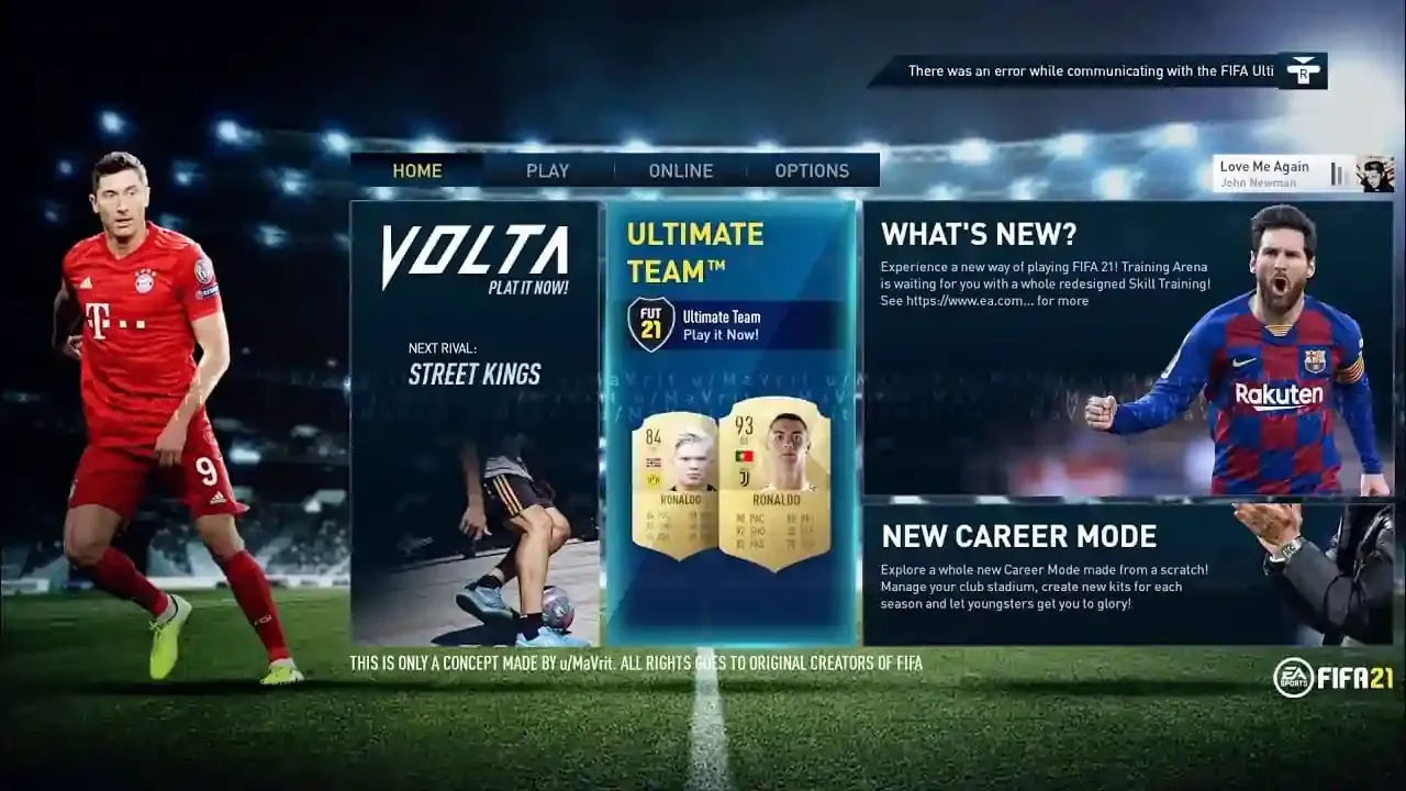 تحميل FIFA 14 MOD FIFA 21 باخر الانتقالات والاطقم 