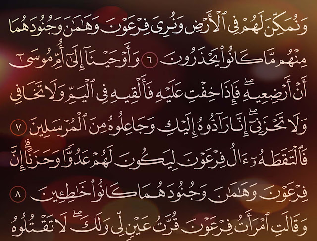 شرح وتفسير سورة القصص Surah AlQasas  ( من الآية 1 إلى ألاية 13 )