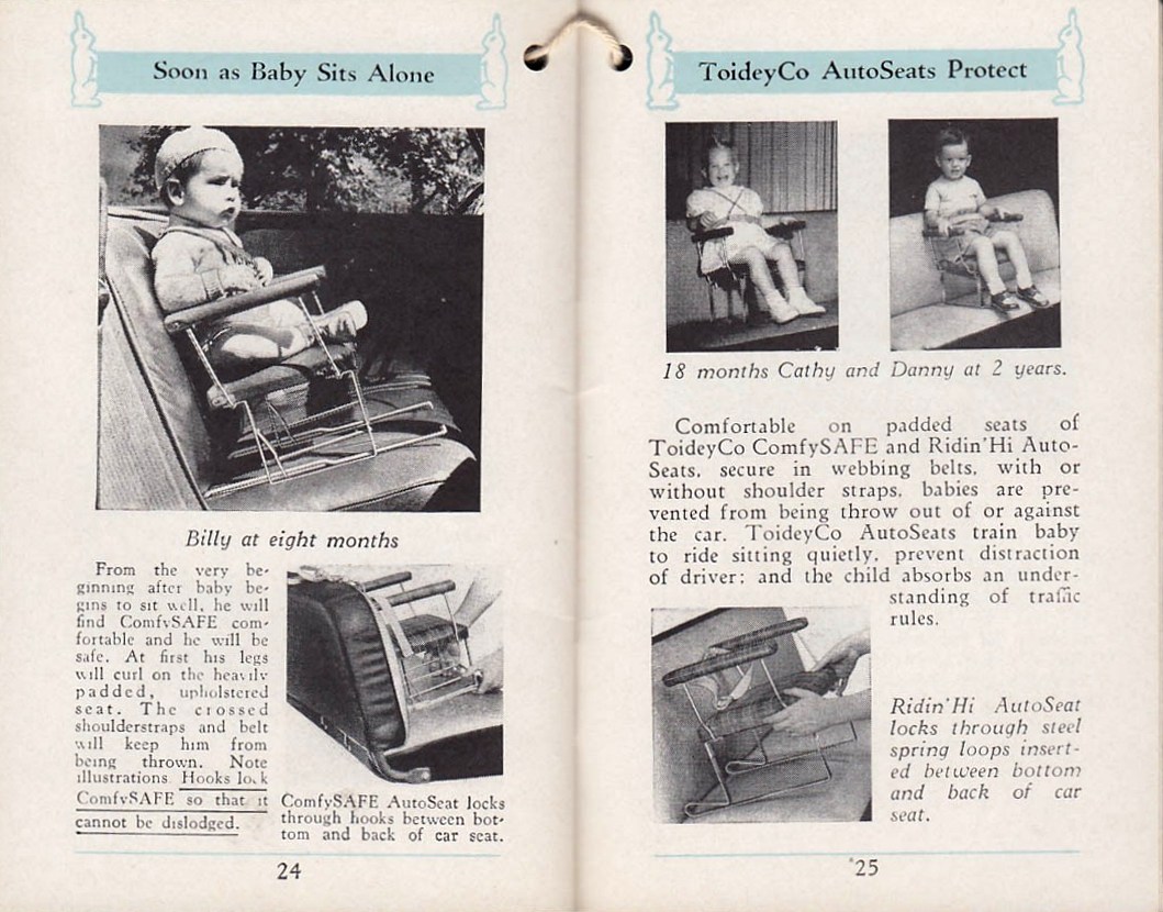 Odd and Unsafe Vintage Baby Car Seats From the Past